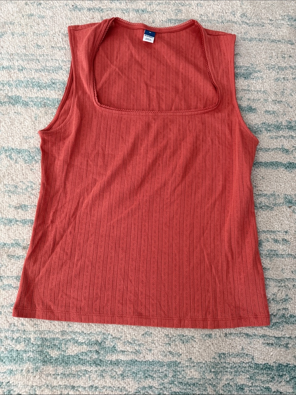 ⭐️Old Navy Women's Coral Square-Neck Tank Top